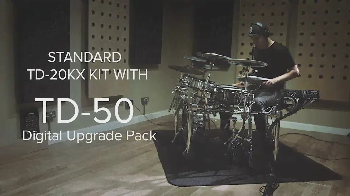 Upgrade your existing V-Drums with TD-50DP Digital Upgrade Pack