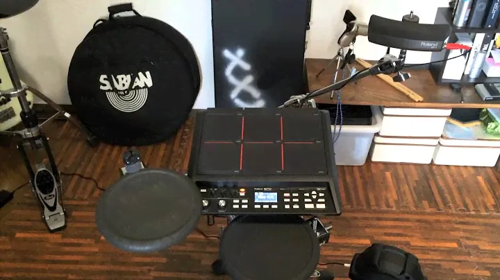 Roland SPD SX — руководство по 4 внешним триггерам