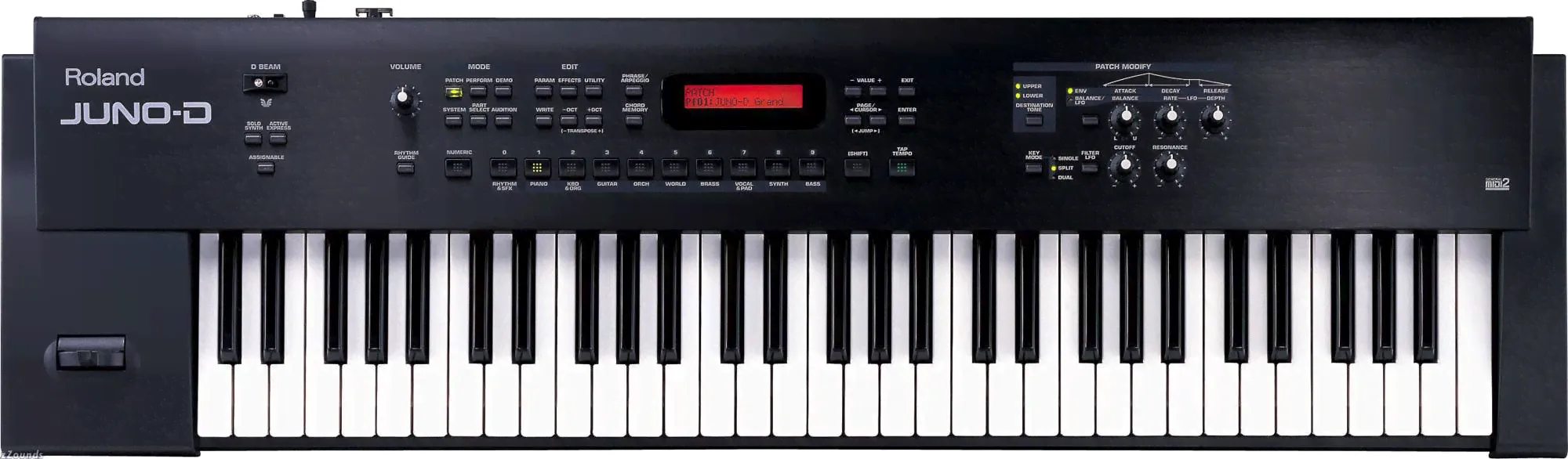 СИНТЕЗАТОР ROLAND JUNO-D-0
