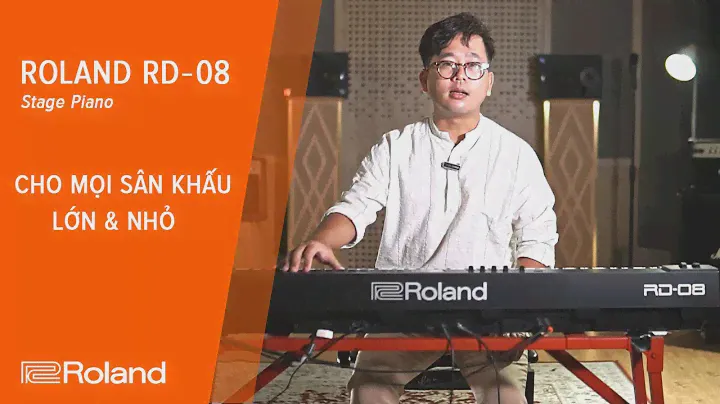 Roland Việt Nam | Đàn Stage Piano RD-08 | Diện mạo mới, âm thanh mới cho Stage Piano