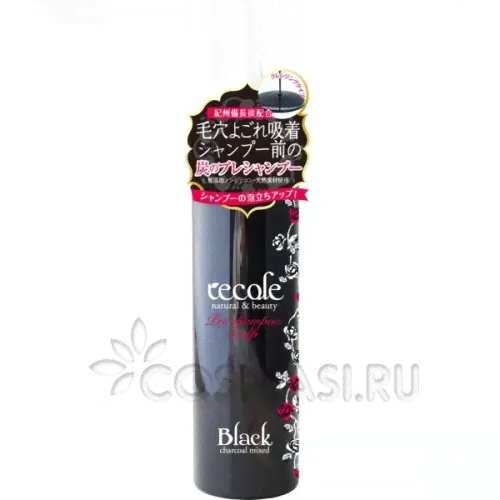 Шампунь для ухода за волосами с углём Cosmetex Roland Шампунь 200 Мл Recole Black-0