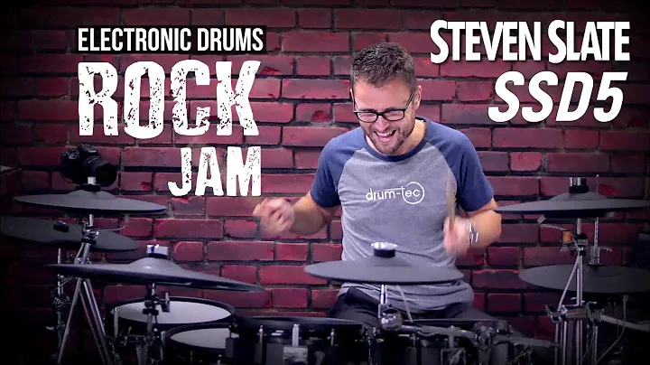 Roland TD-50DP & ATV electronic drums triggering Steven Slate SSD5