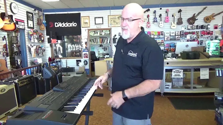 Demo of the Roland G-800 Keyboard