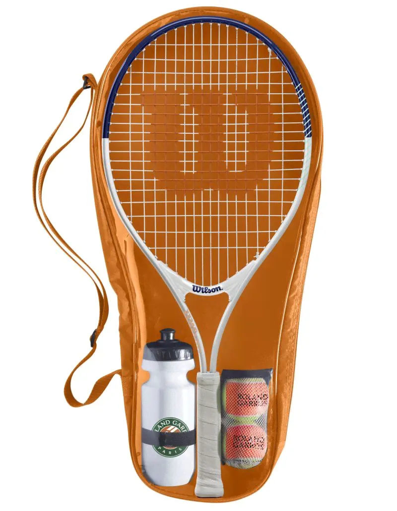 Ракетка детская Wilson Roland Garros Elite 23 Kit - white/navy-0