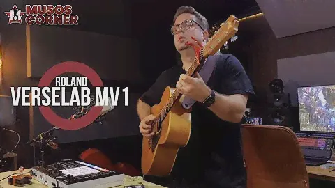 Acoustic Guitar Versus Roland Verselab MV1 #hybrid #guitar #electronic