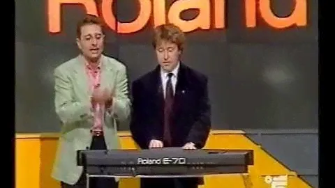 Roland E 70 Video promozionale TV anni 90