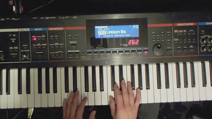 Roland Juno Stage 76 Library Demo (part 2)