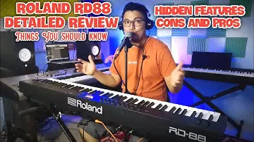 Обзор сценического фортепиано Roland RD88 Скрытые функции