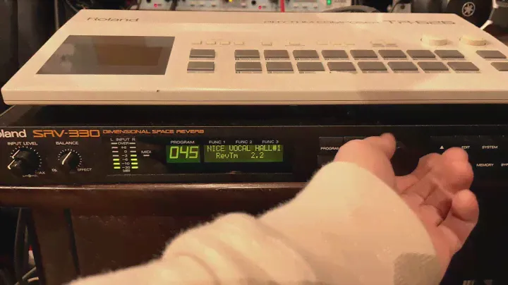 Roland SRV-330 Dimensional Space Reverb × TR626