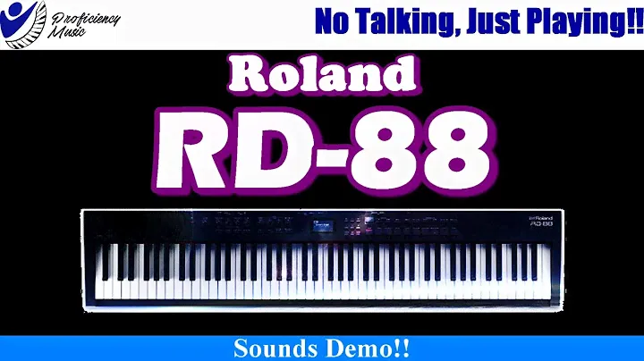 Roland RD-88: Sounds Demo! No Talking, Just Playing!