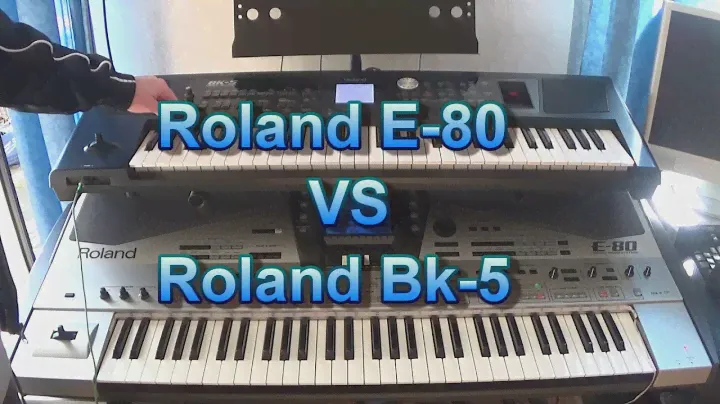 Roland E-80 VS Roland Bk-5