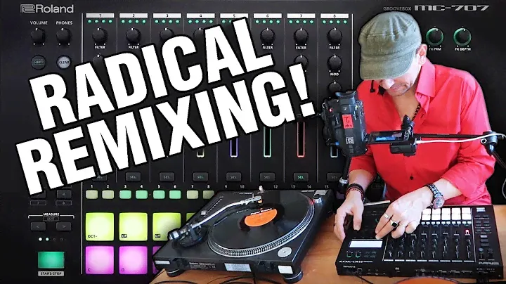 Roland MC-707 (Firmware Update 1.20) Radical Remixing!!