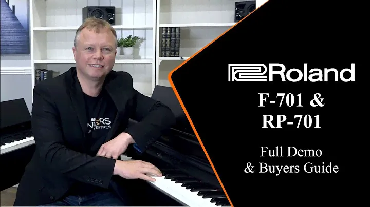 Обзор функций фортепиано Roland F701 и RP701