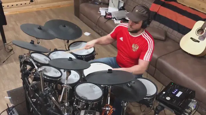 Ударная установка ROLAND TD-50 KV часть 2