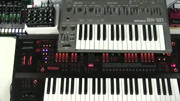 Playing an Analog Synthesizer Using CV/Gate on the JD-XA (Linking)