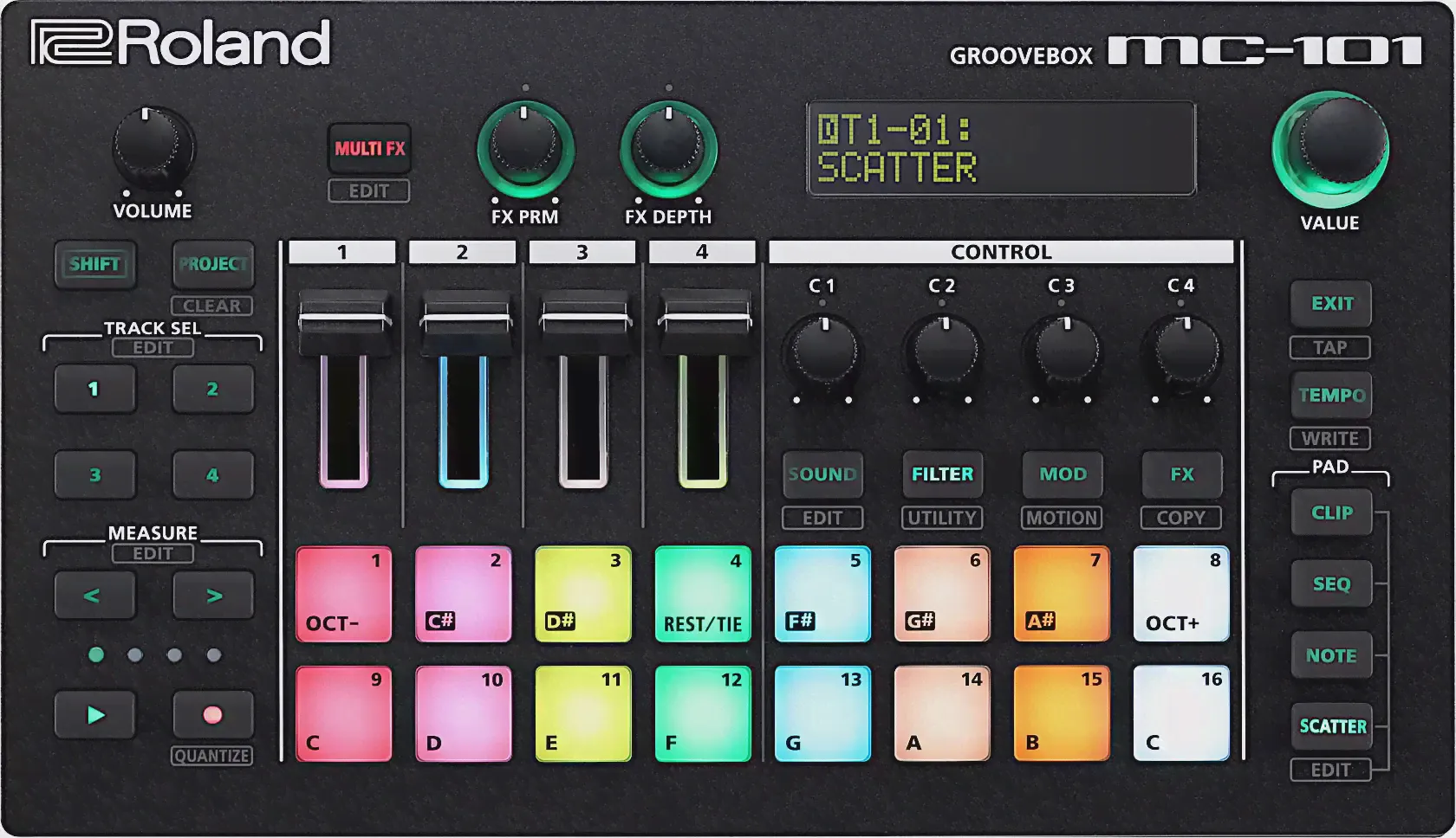 ROLAND MC-101