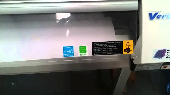 Roland versacamm sp540i print test nozzle check