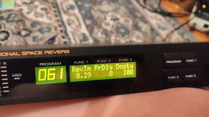 srv-330 test roland demo broken knob