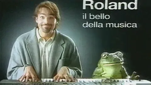 Spot - Tastiere ROLAND con LORENZO CIOMPI - 1994