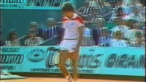 1984 French Open Quarterfinal - Jimmy Arias vs John McEnroe - Part 5