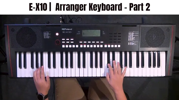 Roland E-X10 Sound Demo | Part 2