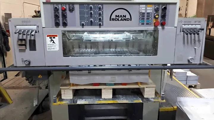 Man Roland 300 29" X 23" 6 Color + Coater (Never Used)Printing Press System New 96
