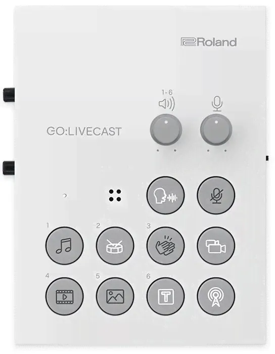Внешняя звуковая карта Roland Go:Livecast-4