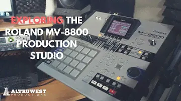 Exploring the Roland MV-8800 Production Studio Groovebox (2017)