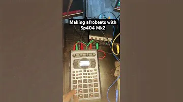 Making afrobeats with Roland Sp404 mk2 mkii #roland #sp404mk2 #sp404 afrobeats