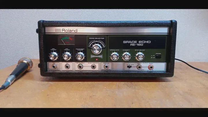 Ремонт космической эхокамеры Roland RE-150 — натяжение прижимного колеса, загрузка ленты, тестирование и т. д.
