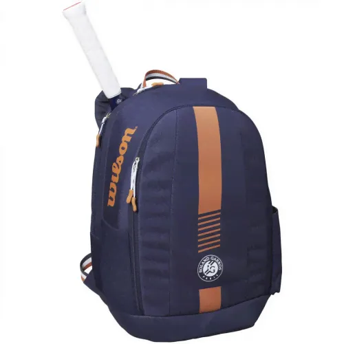 Рюкзак теннисный WILSON ROLAND GARROS TEAM navi/clay (WR8006901001)-0