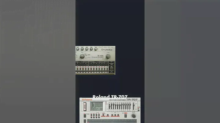 Famous Roland Drum Machines compared pt. 1