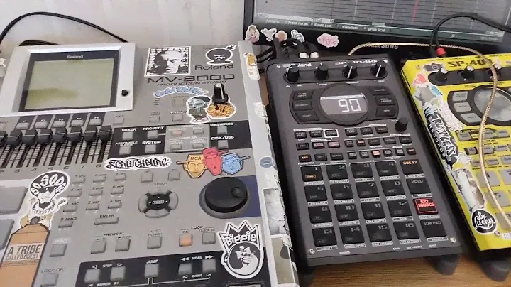 Roland MV-8000 classic hip-hop beat