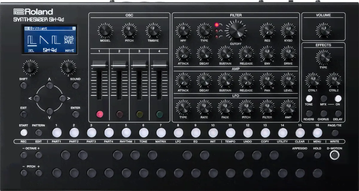 ROLAND SH-4D синтезатор