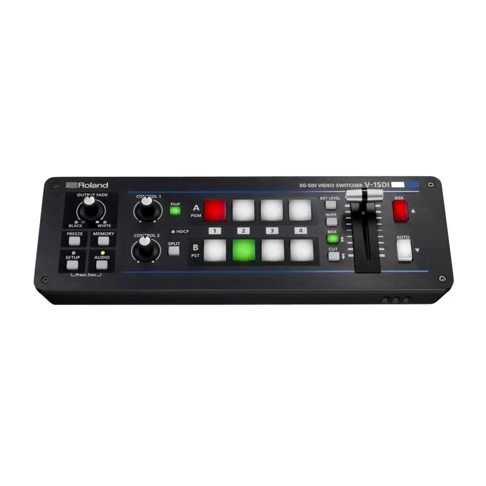 ROLAND V-1SDI видеомикшер, входы: 3 x 3G-SDI, 2 x HDMI, выходы: 2 x 3G-SDI, 1 x HDMI-0