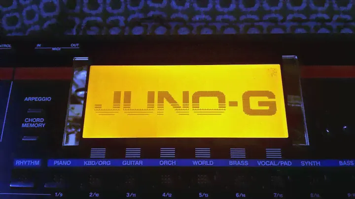 ROLAND JUNO-G LCD
