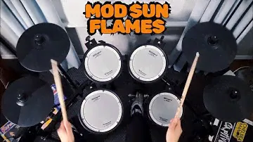 Mod Sun Feat. Avril Lavigne - Flames (Drum Cover)