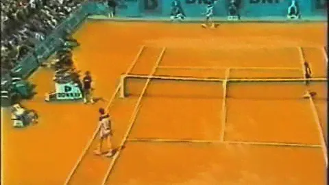 1984 French Open Quarterfinal - Jimmy Arias vs John McEnroe - Part 3