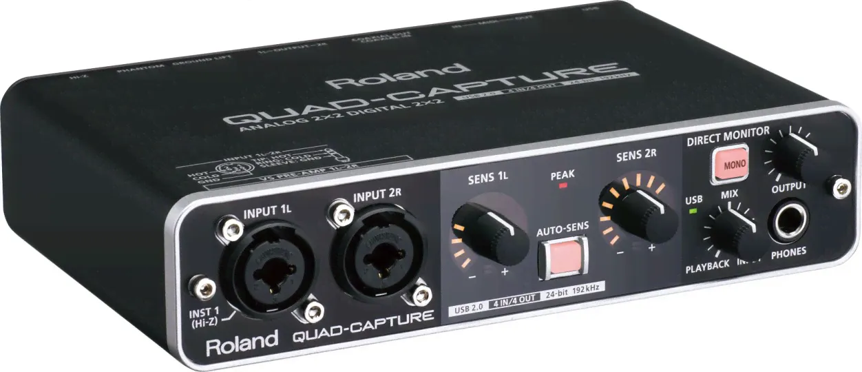Roland UA-55 Quad-Capture USB 2.0 аудиоинтерфейс-0