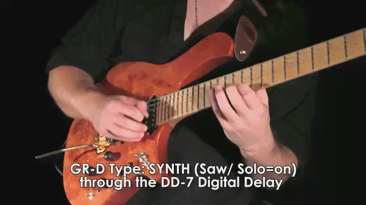 Roland GR-D V-Guitar Distortion Performance by Alex Hutchings