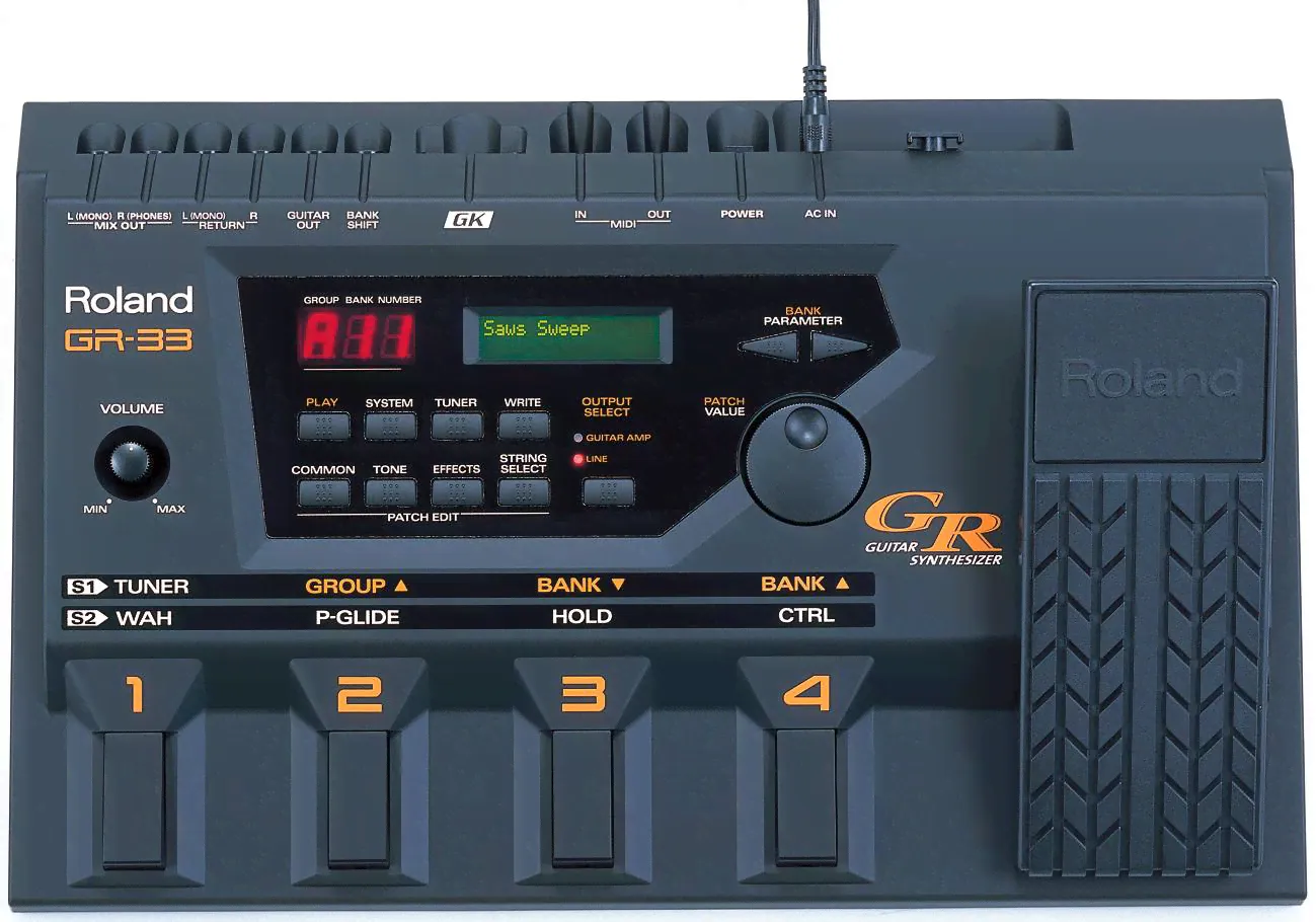 ГИТАРНЫЙ СИНТЕЗАТОР ROLAND GR-33-0