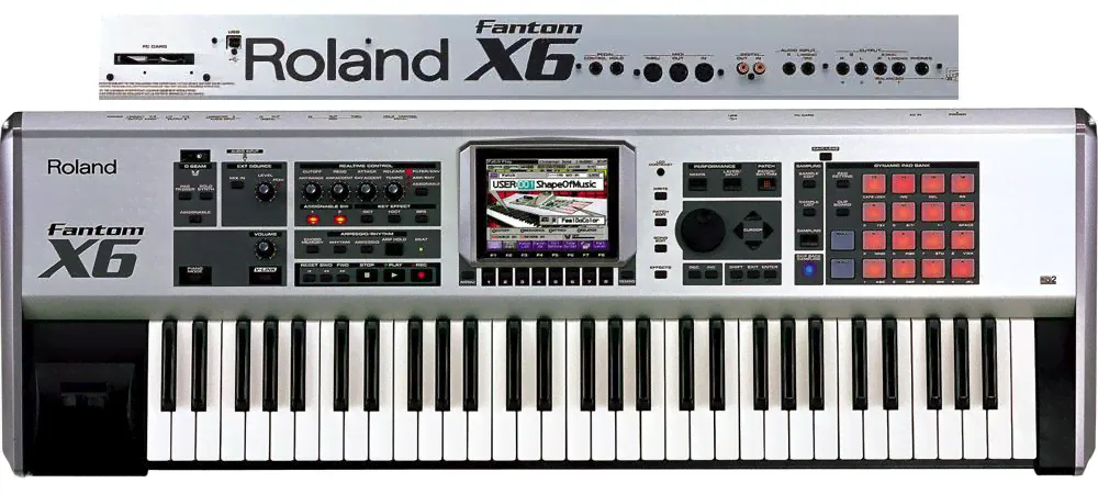 МУЗЫКАЛЬНАЯ РАБОЧАЯ СТАНЦИЯ ROLAND FANTOM X6-0