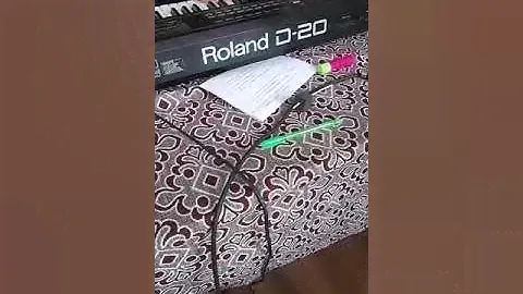 Roland D-20 (1988г) - прост и не велик