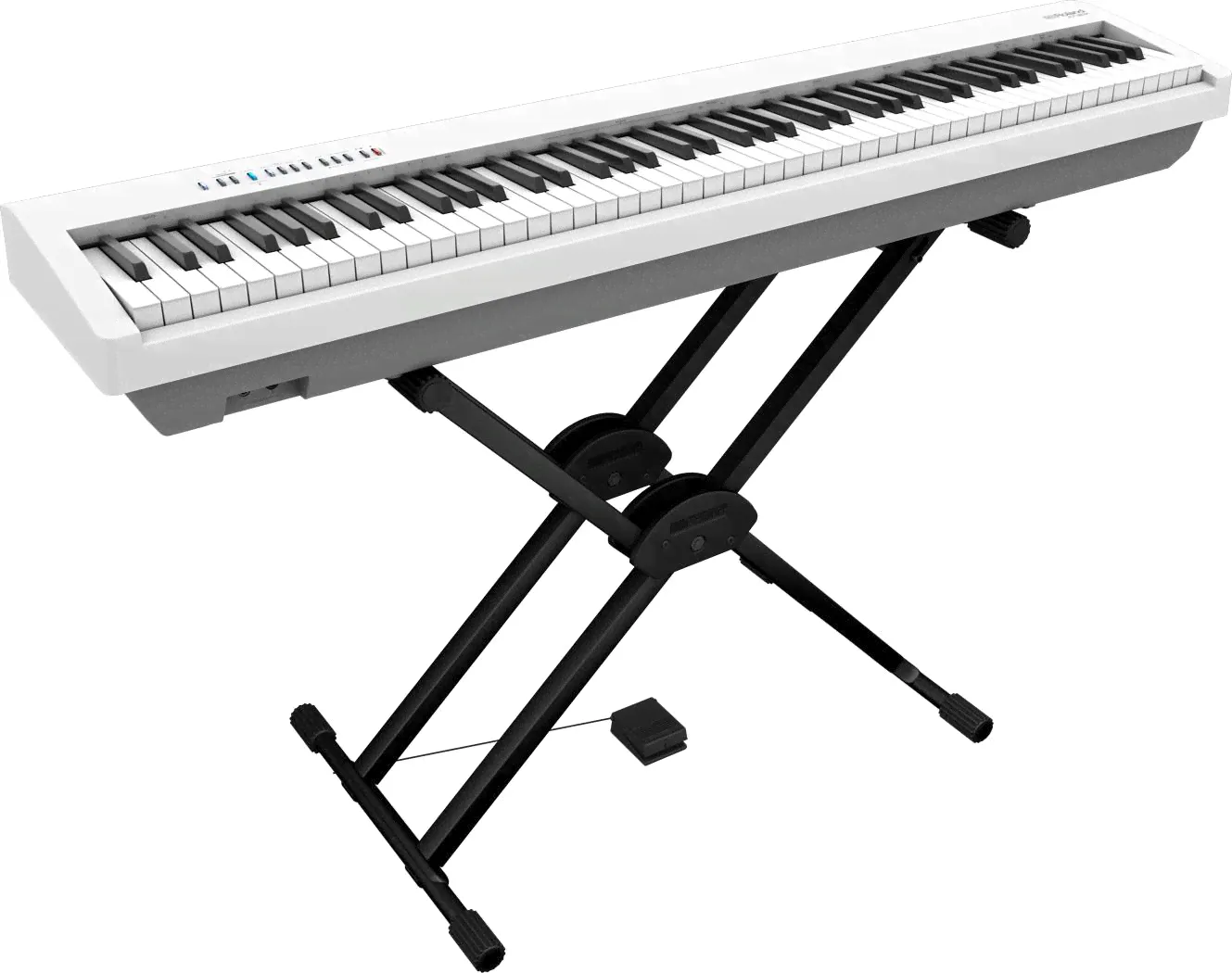 Цифровое пианино Roland FP-30X Белое + стойка