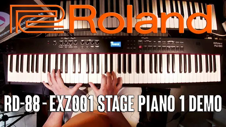 Roland RD-88 - EXZ001 Stage Piano 1 Expansion: demo by Andrea Girbaudo