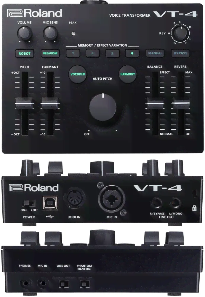 Вокальный процессор / предусилитель / эффекты Roland VT-4-0
