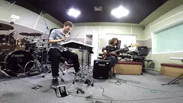 Roland BA-330,SPD-30 Test(버스킹용 앰프,옥타패드)-Drummer 강구현,Bassist 심재 2018.7.2