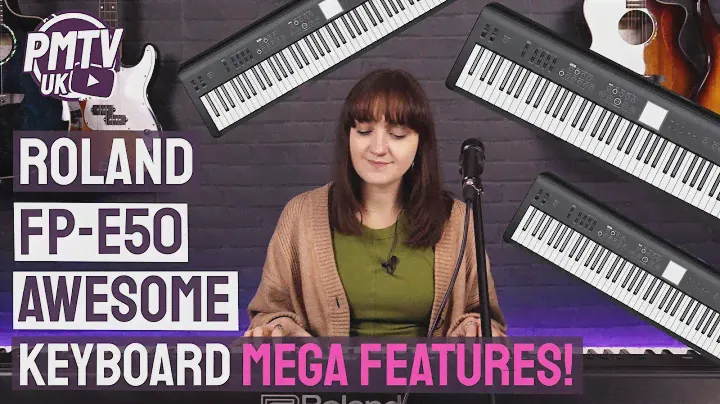 Roland FPE50 88 Key Weighted Roland Keyboard! - Awesome Keyboard with Mega Features!