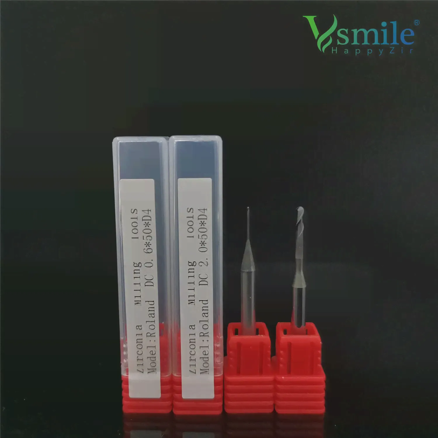 Vsmile фрезерный станок Dental Roland DG shape, Фрезерный сверлильный станок с алмазным покрытием из циркония для Roland DWX50 DWX-51 DWX-52D (art.: 3920bf151be15)-1